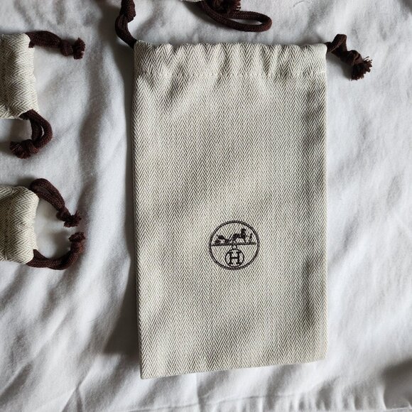 Hermes 5 pc Dust Bag Set, NWOT - Picture 8 of 14